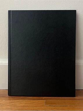 NEW Blueline Black Hardcover Lined Notebook